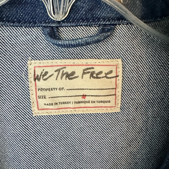 Free People We The Free Denim Jacket - Picture 3 of 4